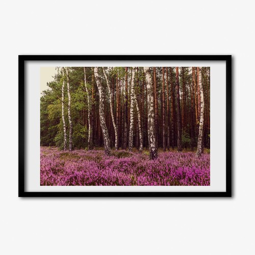Tulup picture mdf - framed, wall