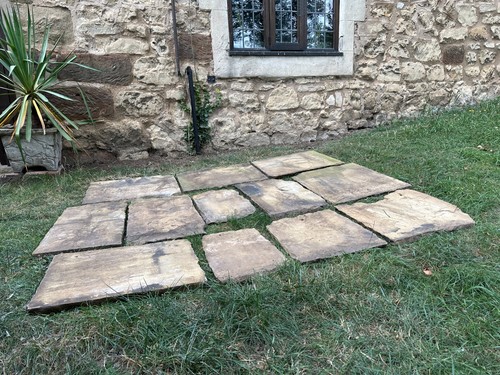 Reclaimed stone roof tiles - reclaimed, /