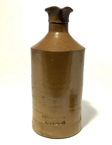Antique brown stoneware ink - stoneware,