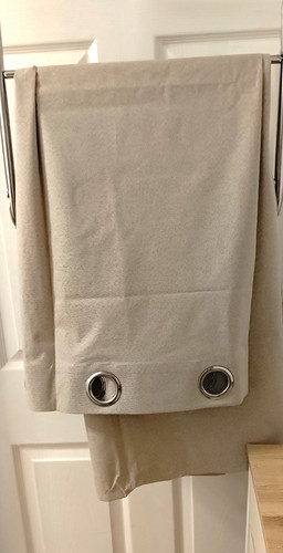 Linen look curtains - curtains,