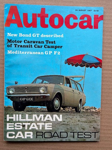 Hillman hunter estate autocar - hillman,