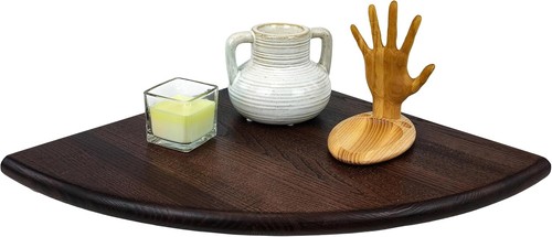 Solid wood floating corner - wood,