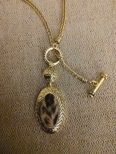 Animal Skin Pendant Necklace