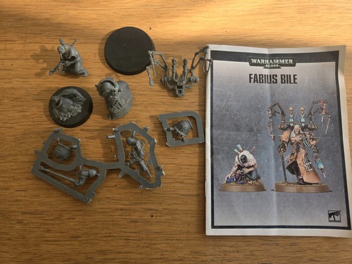 Warhammer 40k fabius - fabius, bile
