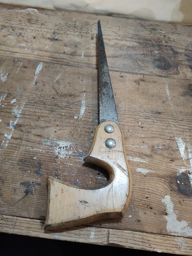 Antique saw works blade - ,