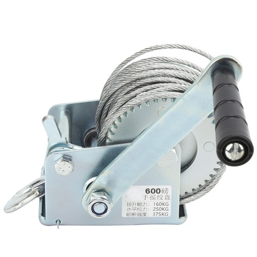 Hand winch self locking - hand, manual