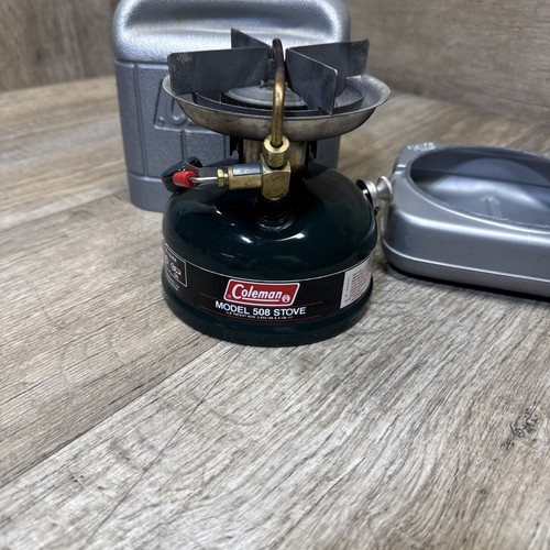 Coleman 508 stove dated 87 - coleman,