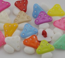 Mushroom Shank Buttons Sew on