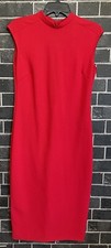 Zara Red Dress Large Backless