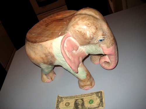 Hand carved wooden - hand,
