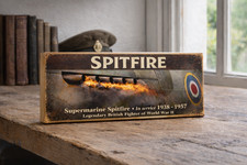 Spitfire vintage style sign