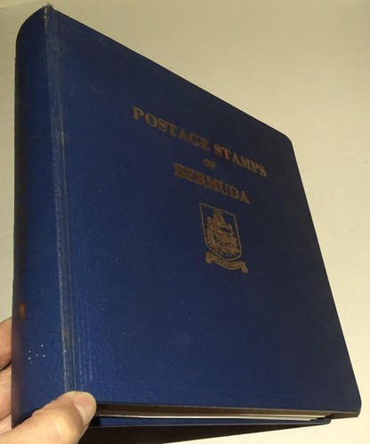 Bermuda stamp album - bermuda,