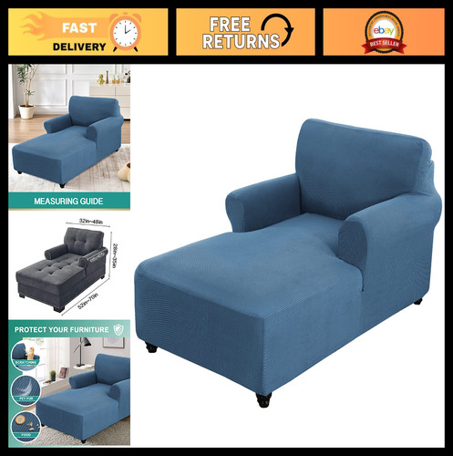 Dust blue small check fitted - small,