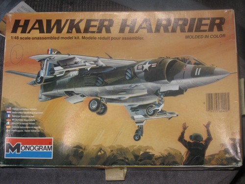 Monogram hawker harrier model - hawker,