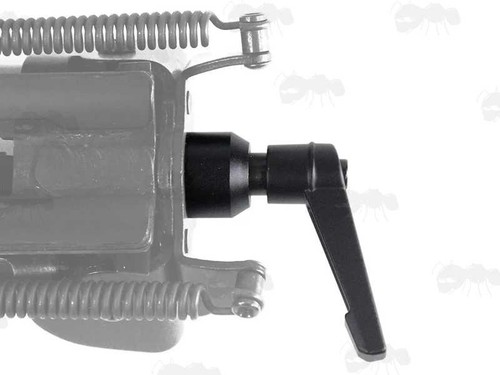 Stud fitting rifle bipod - qd,