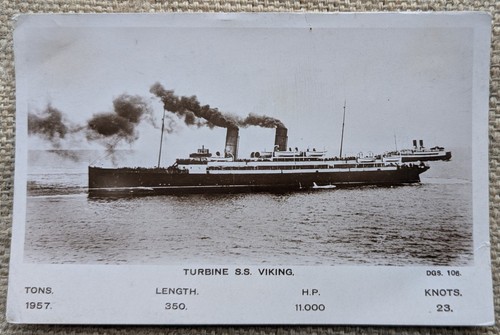 Turbine viking steam ship - s.s,