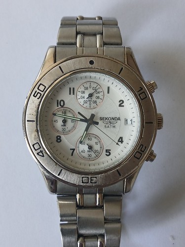Mens sekonda chronograph watch - sekonda,
