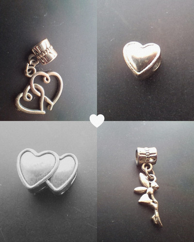 Silver tone bracelet - 4,
