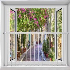 Fairy Baby Window Security Bars, Pressure Mount Window Guard 92cm-156cm Adjustab