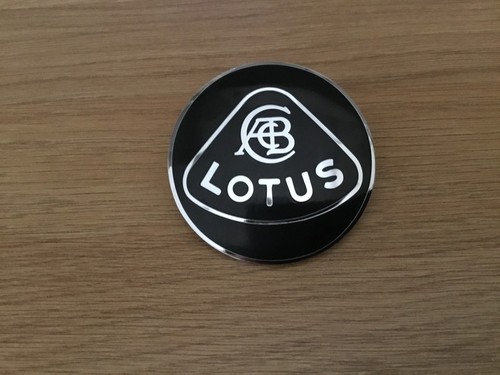 Lotus enamel badge