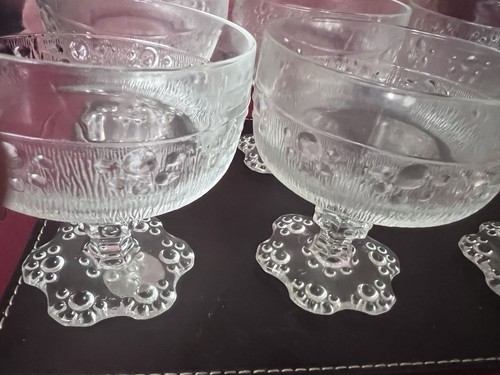 Set vintage pressed glass - pressed,