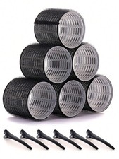 Jumbo Hair Curlers 2.56in Set