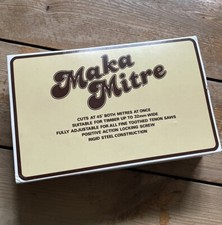 Vintage Haltrac Maka Mitre Saw Cutting Corner Clamp Frame Tool With Instructions