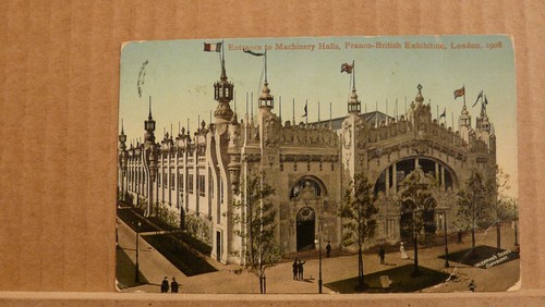 Postcard posted 1908 - , london
