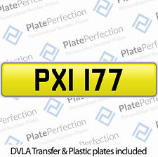 PXI 177 VESPA PX 177 POLINI PINASCO CHERISHED PRIVATE NUMBER PLATE DVLA REG