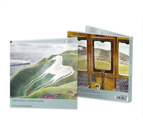 Westbury horse notelet - notelet, card