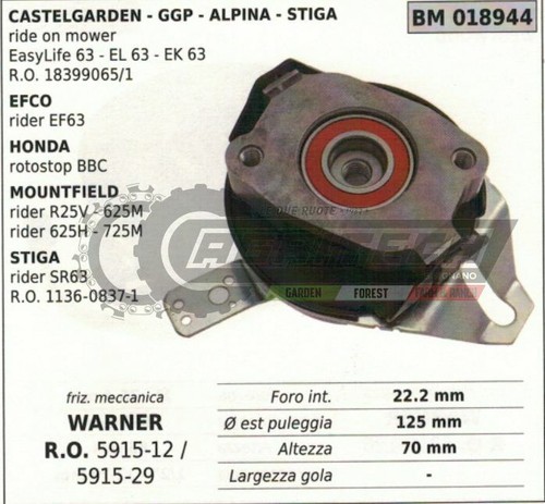 Warner mechanical clutch - warner,