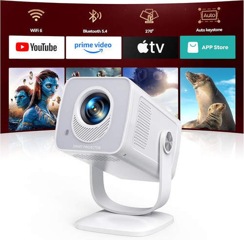 Toptro mini projector 1080p - mini, 4k