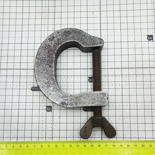 Vintage heavy duty clamp - vintage,