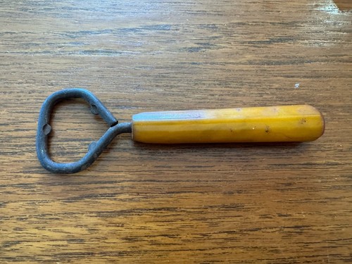 Vintage bakelite handle beer - bakelite,