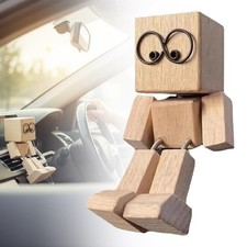 Shaking wooden man figure - wooden,