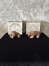 Tremar Pottery Bison And Bear