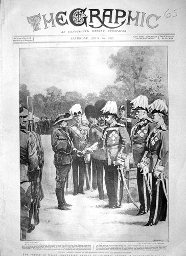 Old antique print 1897 prince - antique,