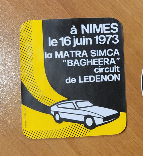 Vintage matra simca - vintage,
