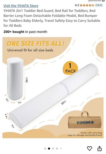 Yihata 2in1 toddler bed - yihata, guard