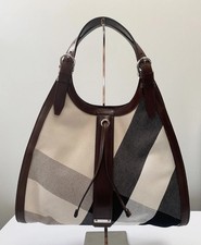 Burberry Mega Check Bag Brown
