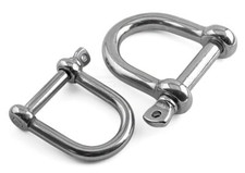 M5 - M12 Wide D Shackle Dee
