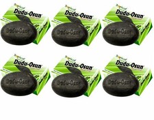 6 x Dudu Osun African Black Soap 150g For Eczema Acne Fungus (6 BARS)