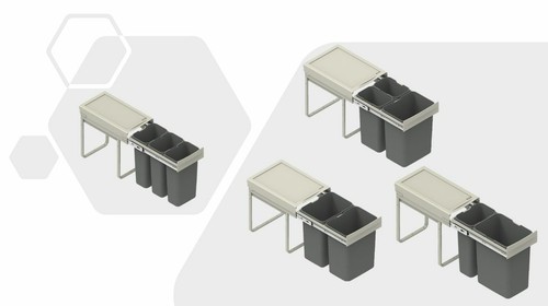 Recycle bin pull out - pull,
