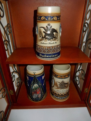 Vintage budweiser steins in - 3,