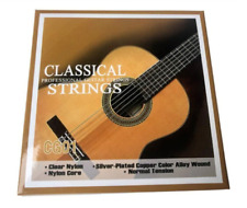 1, 2 or 3 Packs CLASSICAL GUITAR STRINGS SET OF 6 HIGH QUALITY NYLON STRINGS