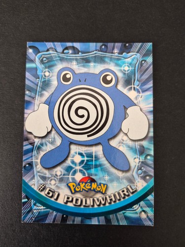 Poliwhirl topps trading - poliwhirl, #61