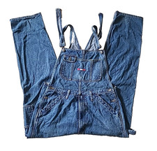 VINTAGE MEN'S RAPPERS/HILLBILLY DENIM FESTIVAL BIB & BRACE  DUNGAREES W34 L31