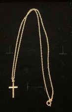 9ct Hallmarked Gold Cross