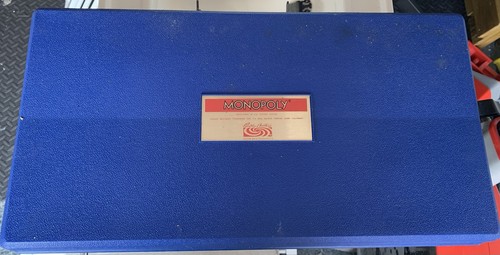Vintage monopoly blue carry - vintage,