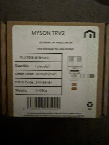 Myson trv way - trv-2-way, angle